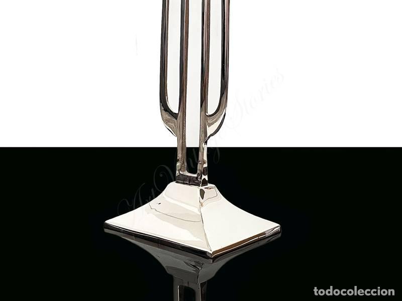 Vintage: Candelabro de alum&iacute;nio - Art D&eacute;co (1463) - Foto 8