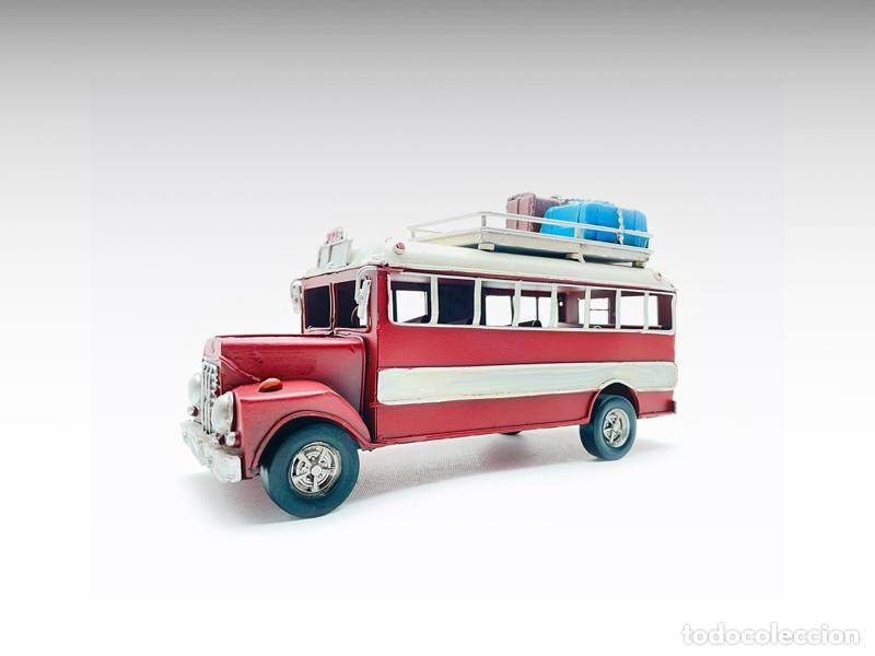 Vintage: Modelo de metal - Autocarro cl&aacute;ssico (modelo de escala) (1340)