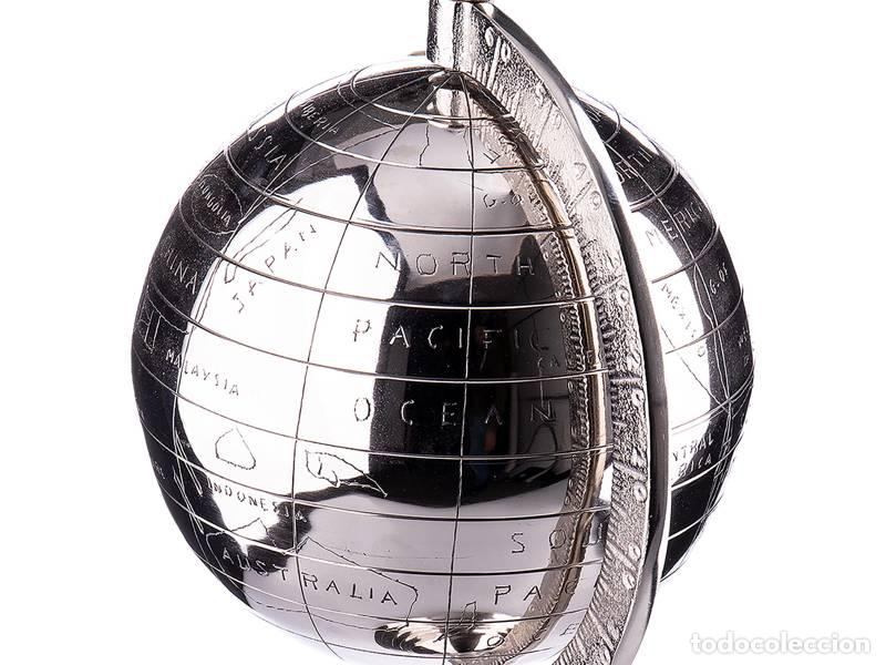 Vintage: Globo de metal (2218) - Foto 4