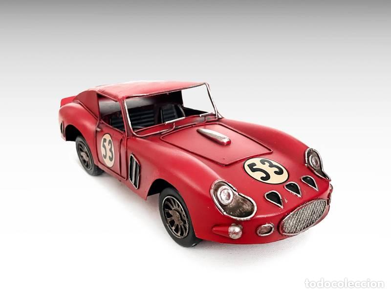 Vintage: Modelo de metal - Carro de corrida antigo (modelo de escala) (1352)