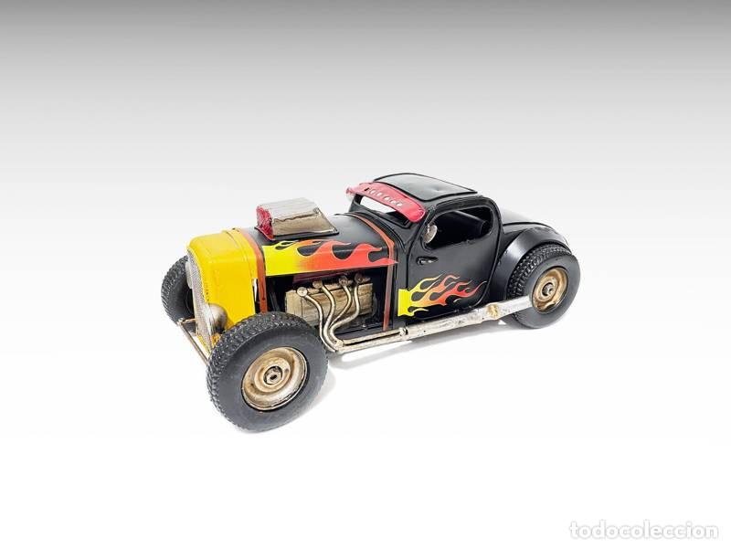 Vintage: Modelo de metal - Carro Hot Rod cl&aacute;ssico (2101)