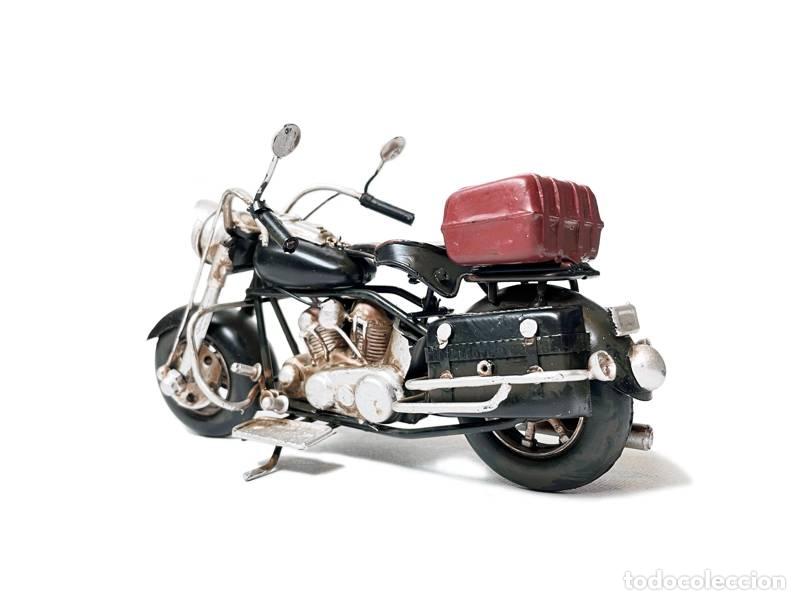 Vintage: Modelo de metal - Mota chopper (1322) - Foto 4
