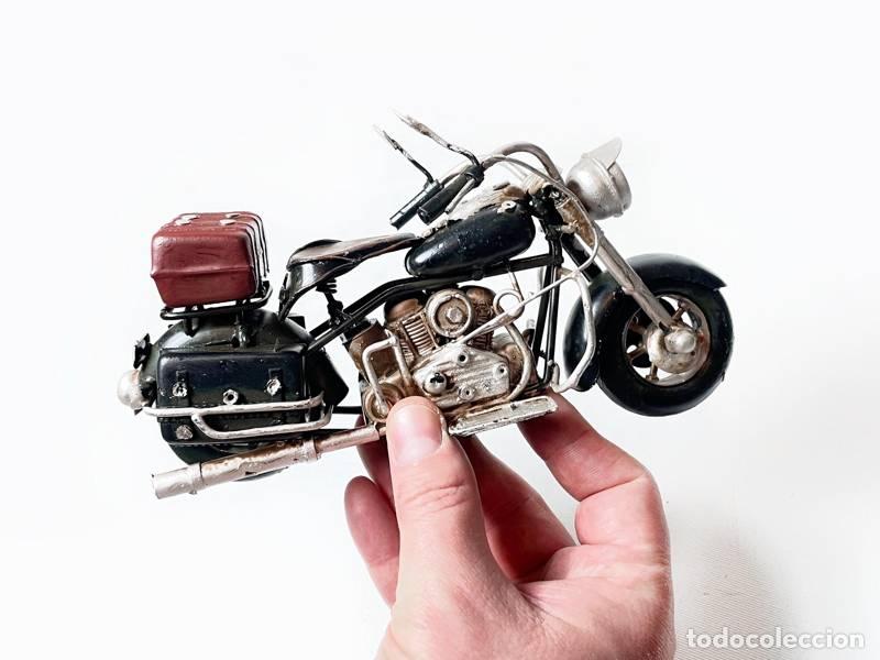 Vintage: Modelo de metal - Mota chopper (1322) - Foto 6