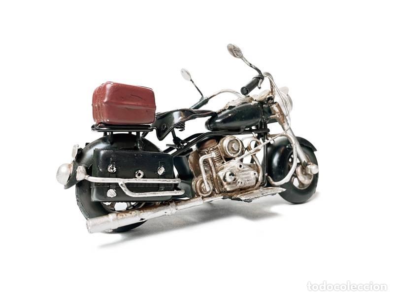 Vintage: Modelo de metal - Mota chopper (1322) - Foto 9
