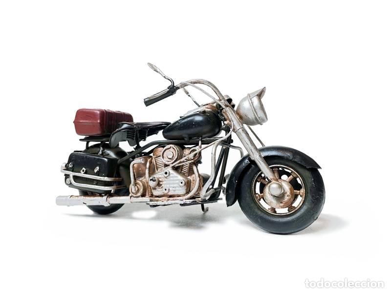 Vintage: Modelo de metal - Mota chopper (1322) - Foto 10