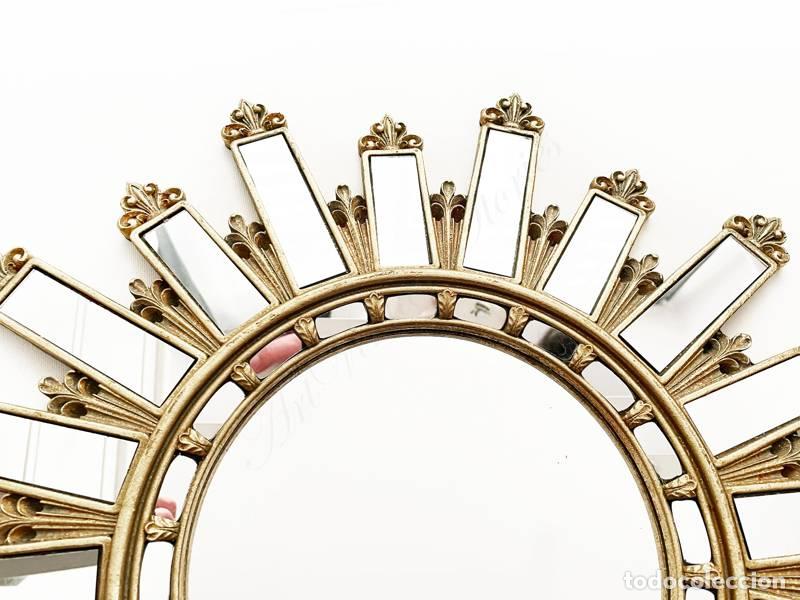Vintage: Espelho solar; estilo Art Deco (1490) - Foto 3