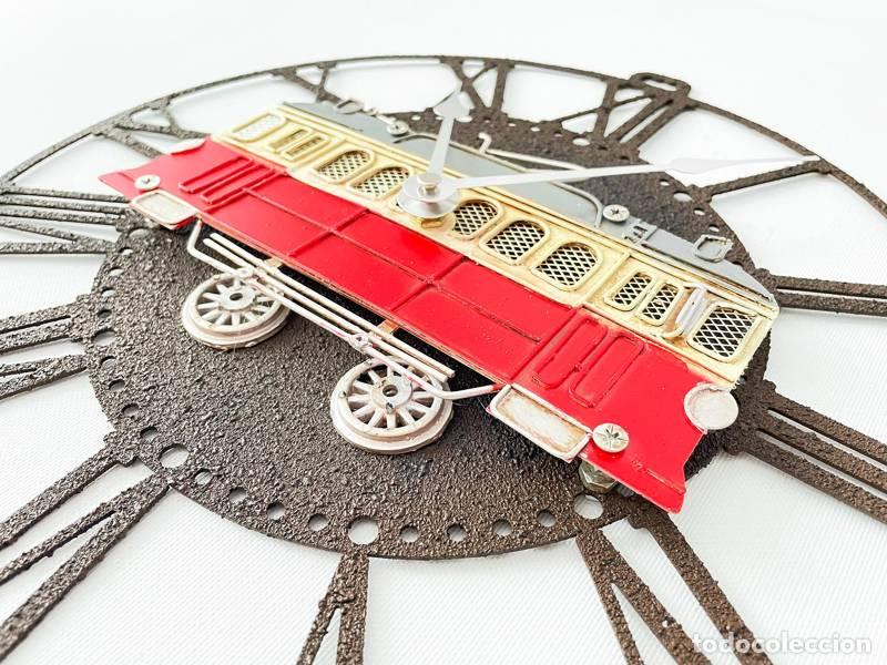 Vintage: Rel&oacute;gio de parede r&uacute;stico; com modelo de el&eacute;trico 3D - Pop Art (1460) - Foto 7