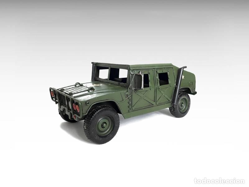 Vintage: Modelo de metal - Ve&iacute;culo militar Humvee M1025; Hummer H1 blindado (modelo de escala) (1390)