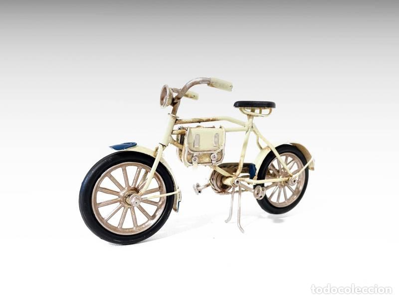 Vintage: Modelo de metal - Bicicleta vintage (1314)