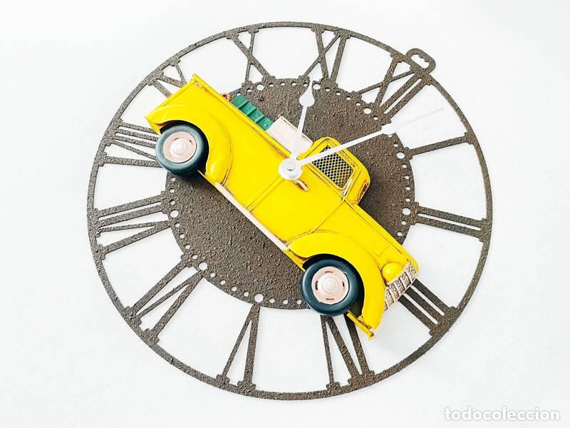 Vintage: Rel&oacute;gio de parede r&uacute;stico; com modelo de caminh&atilde;o 3D - Pop Art (1459) - Foto 5