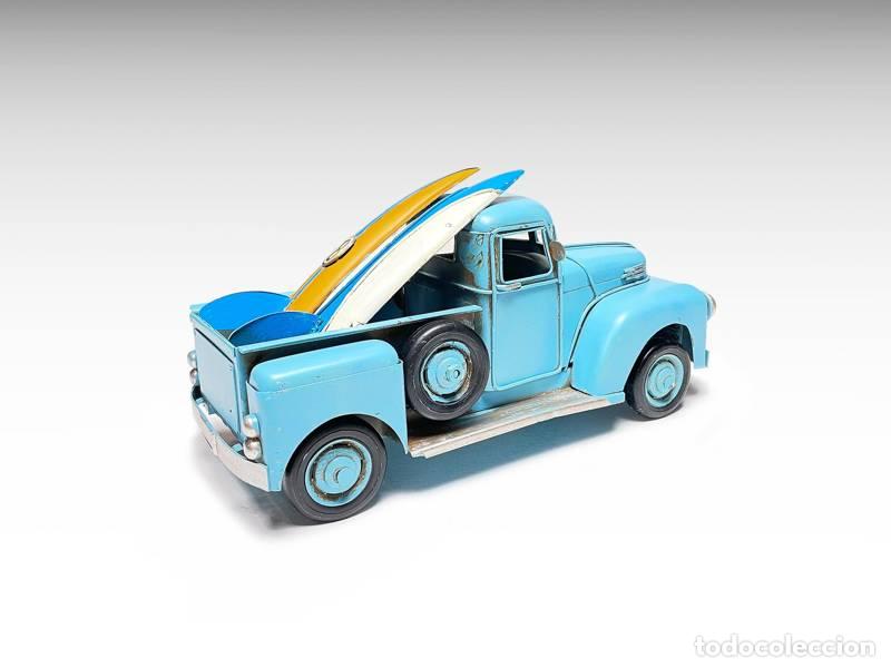 Vintage: Modelo de metal - Camioneta de surf vintage (modelo de escala) (1350)