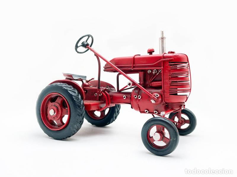 Vintage: Modelo de metal - Trator vintage (modelo de escala) (1345)