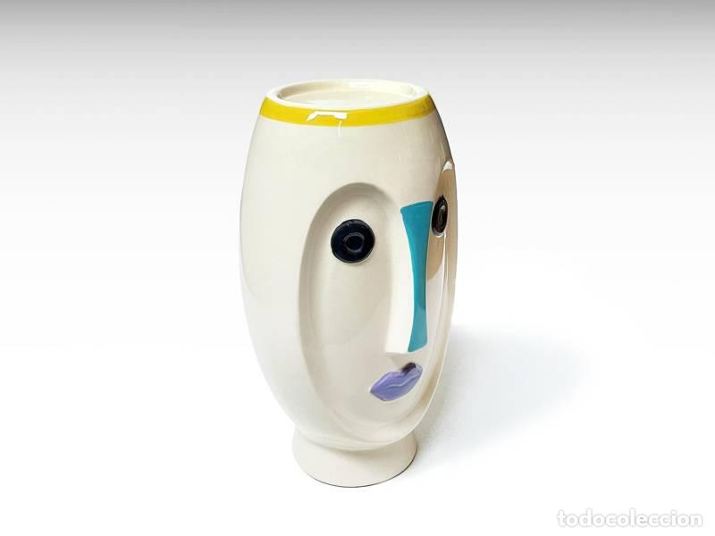 Vintage: Suporte para vasos em porcelana; de meados do s&eacute;culo - Pop Art (1419)