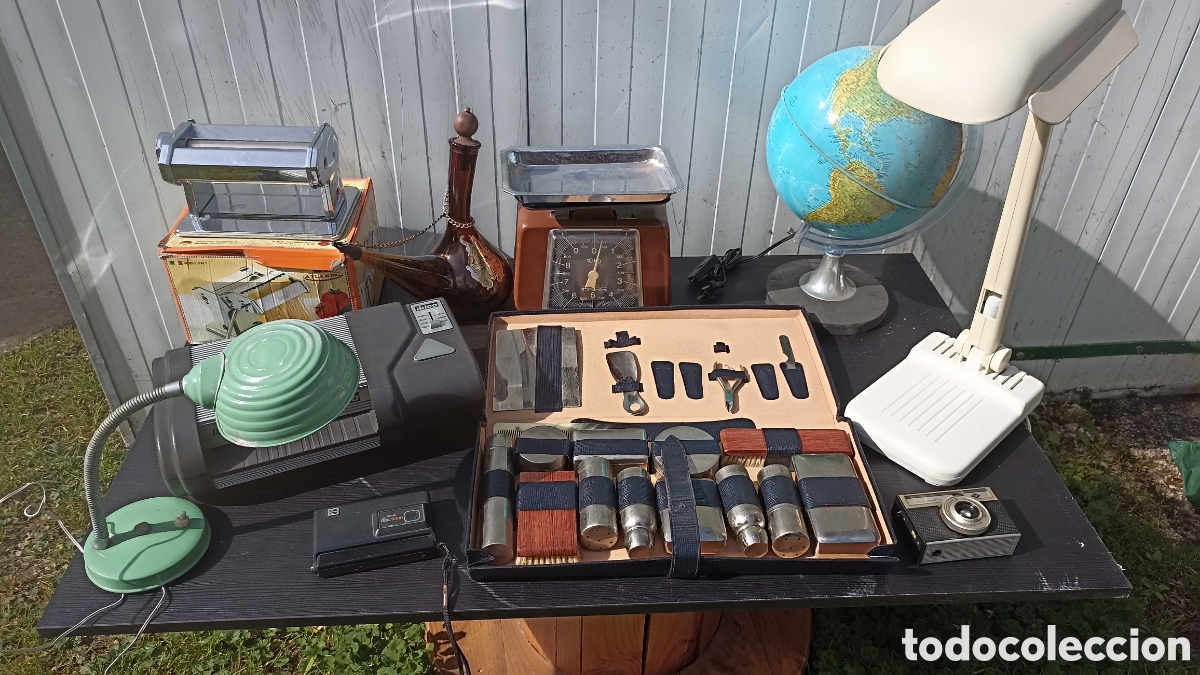 Vintage: Lote de objetos vintage inconexos