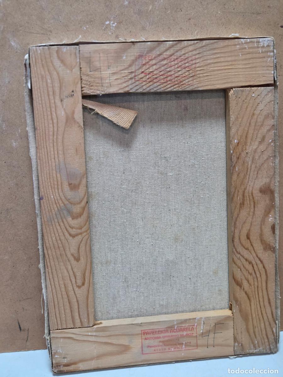 Vintage: lienzo pintado sin terminar - Foto 4