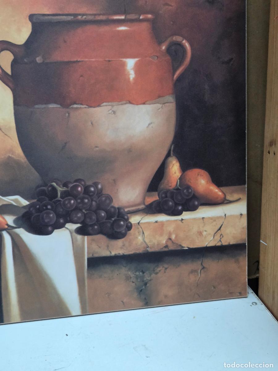 Vintage: cuadro con lamina bodegon - Foto 3