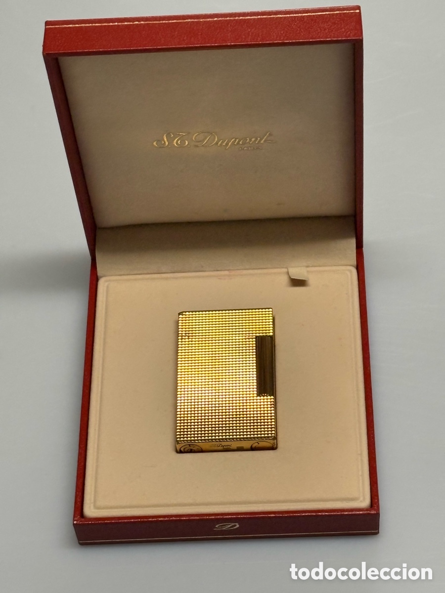 Vintage: Mechero Dupont mod. 16211 de colecci&oacute;n