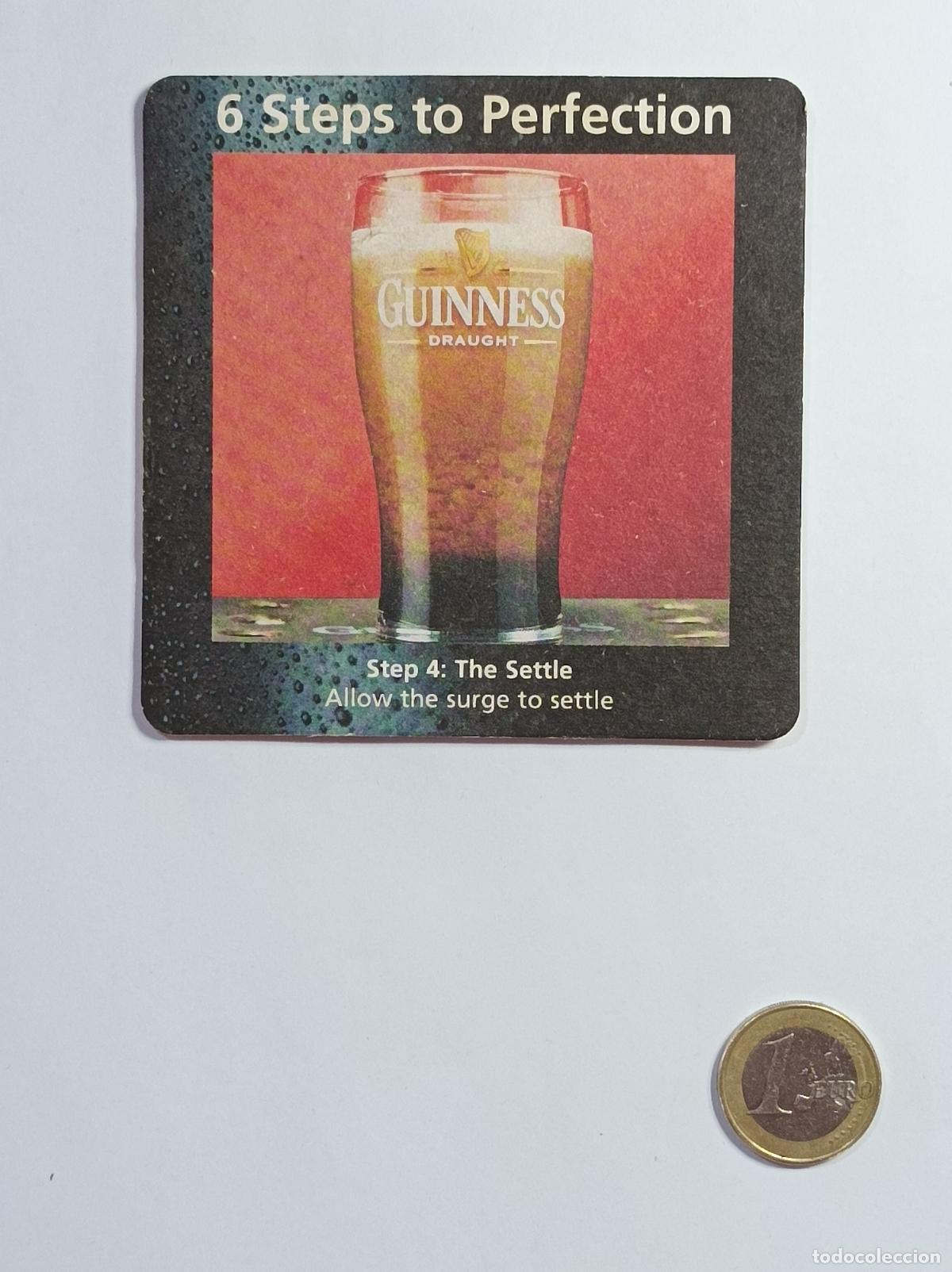 Vintage: GUINNESS. POSAVASOS CERVEZA PUBLICIDAD.