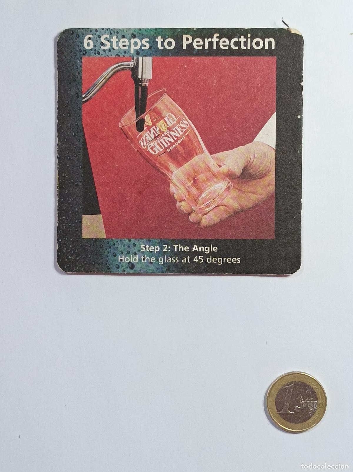 Vintage: GUINNESS. POSAVASOS CERVEZA PUBLICIDAD.