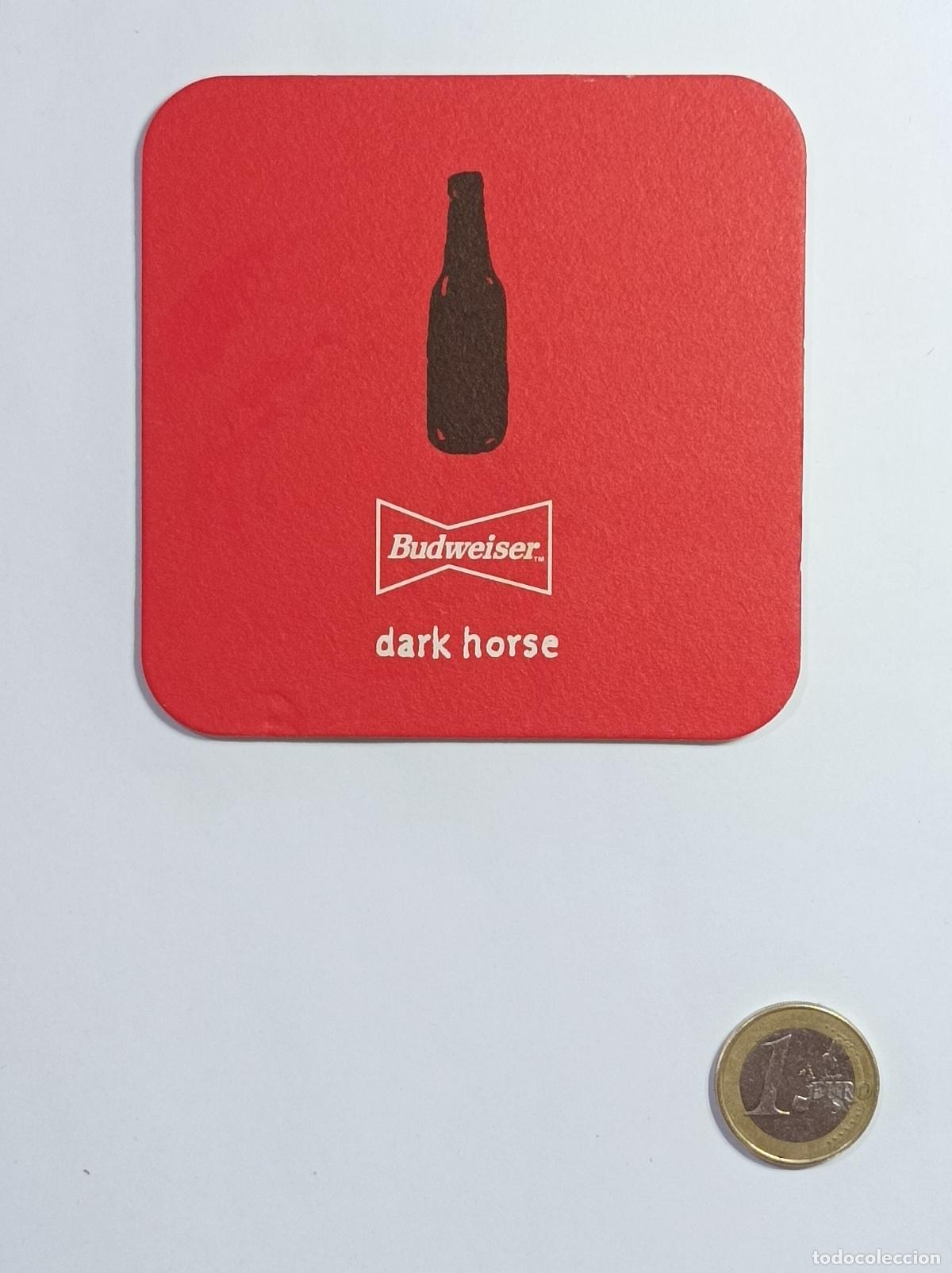 Vintage: BUDWEISER. POSAVASOS CERVEZA PUBLICIDAD.
