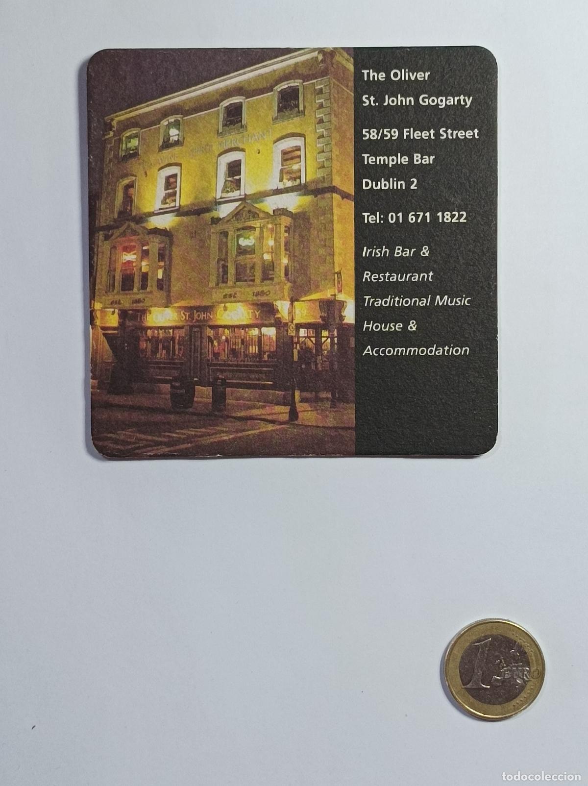 Vintage: GUINNESS. POSAVASOS CERVEZA PUBLICIDAD.