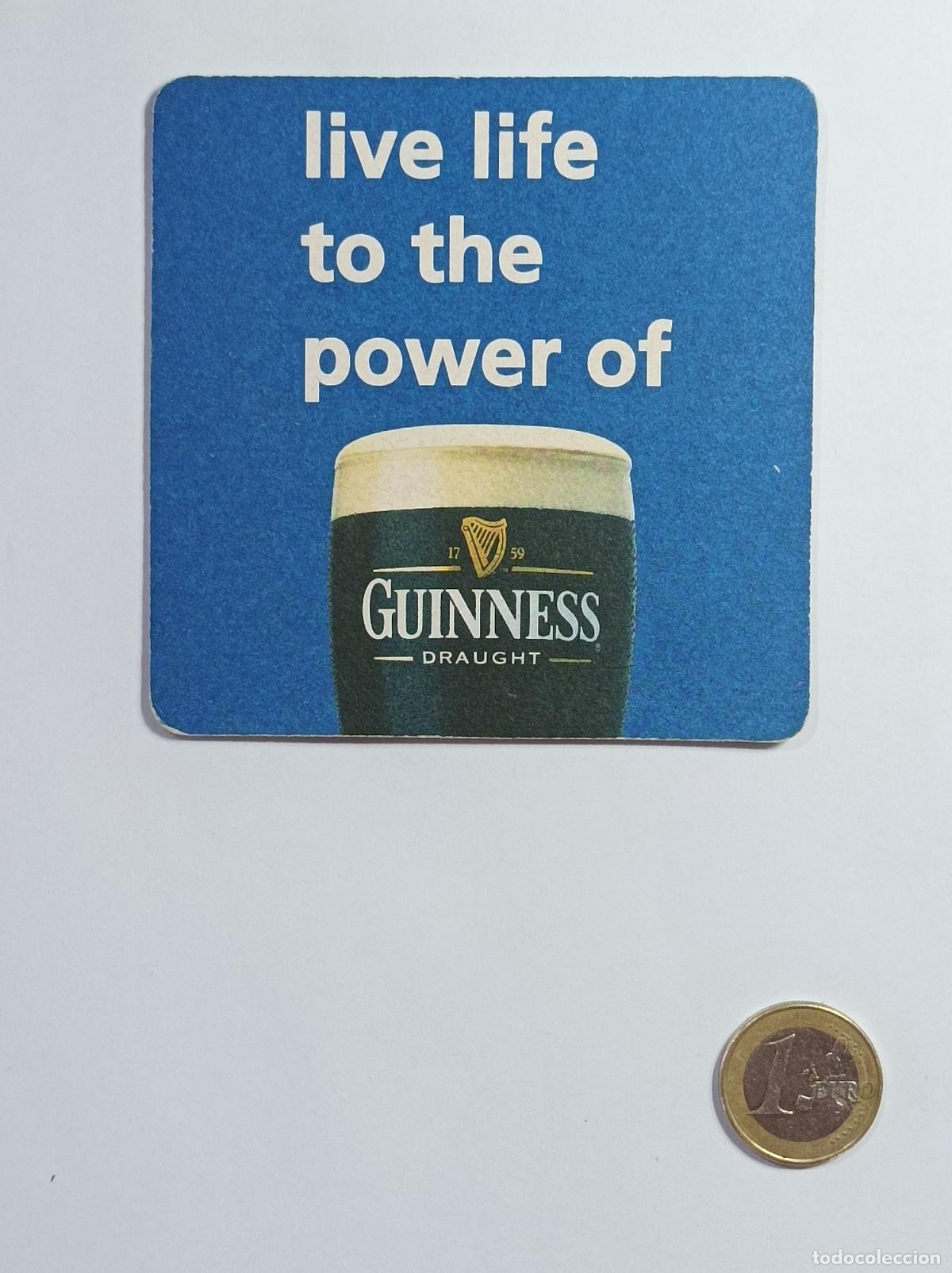 Vintage: GUINNESS. POSAVASOS CERVEZA PUBLICIDAD.