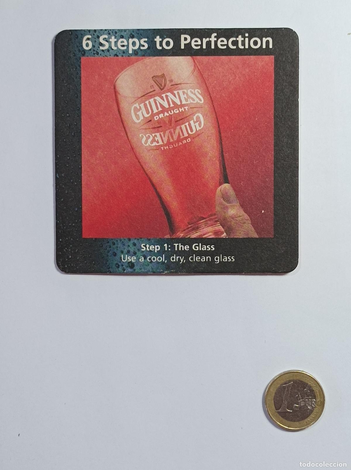 Vintage: GUINNESS. POSAVASOS CERVEZA PUBLICIDAD.