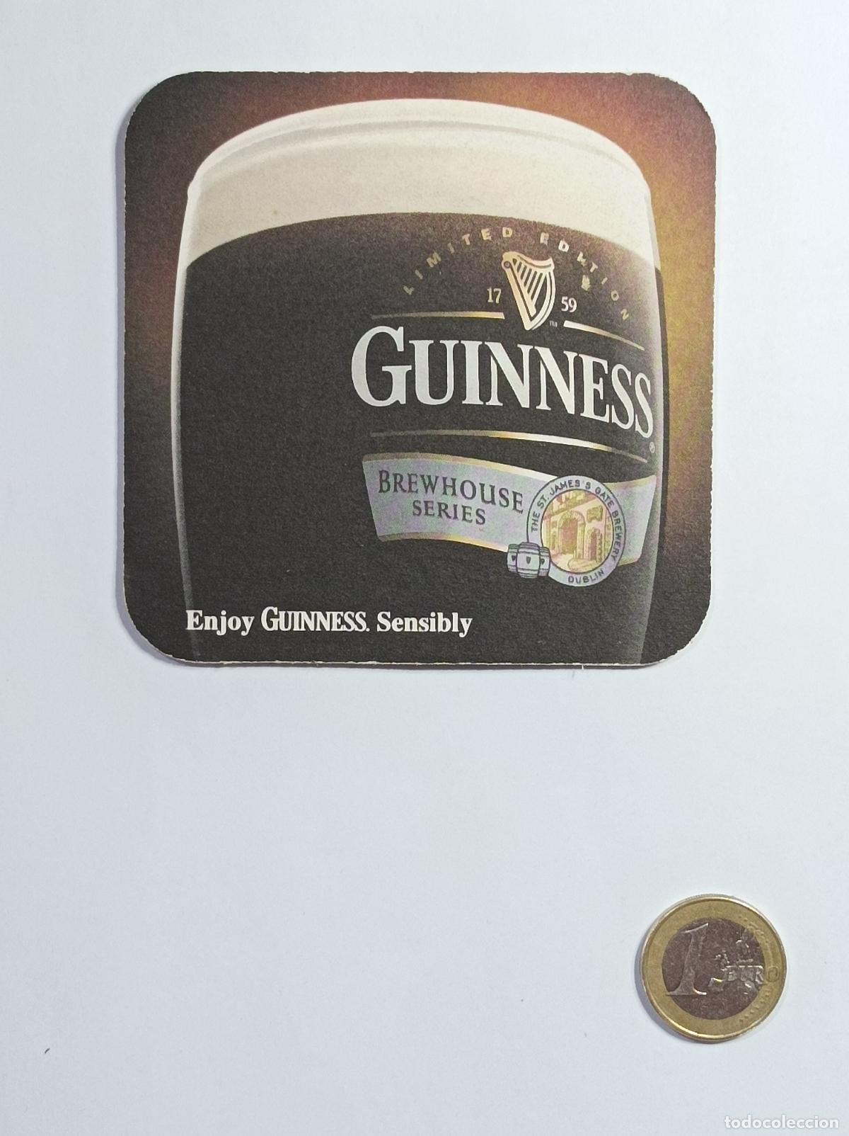 Vintage: GUINNESS. POSAVASOS CERVEZA PUBLICIDAD.