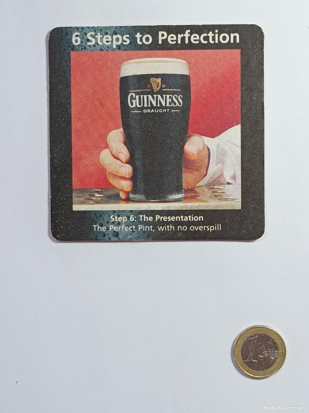 Vintage: GUINNESS. POSAVASOS CERVEZA PUBLICIDAD.