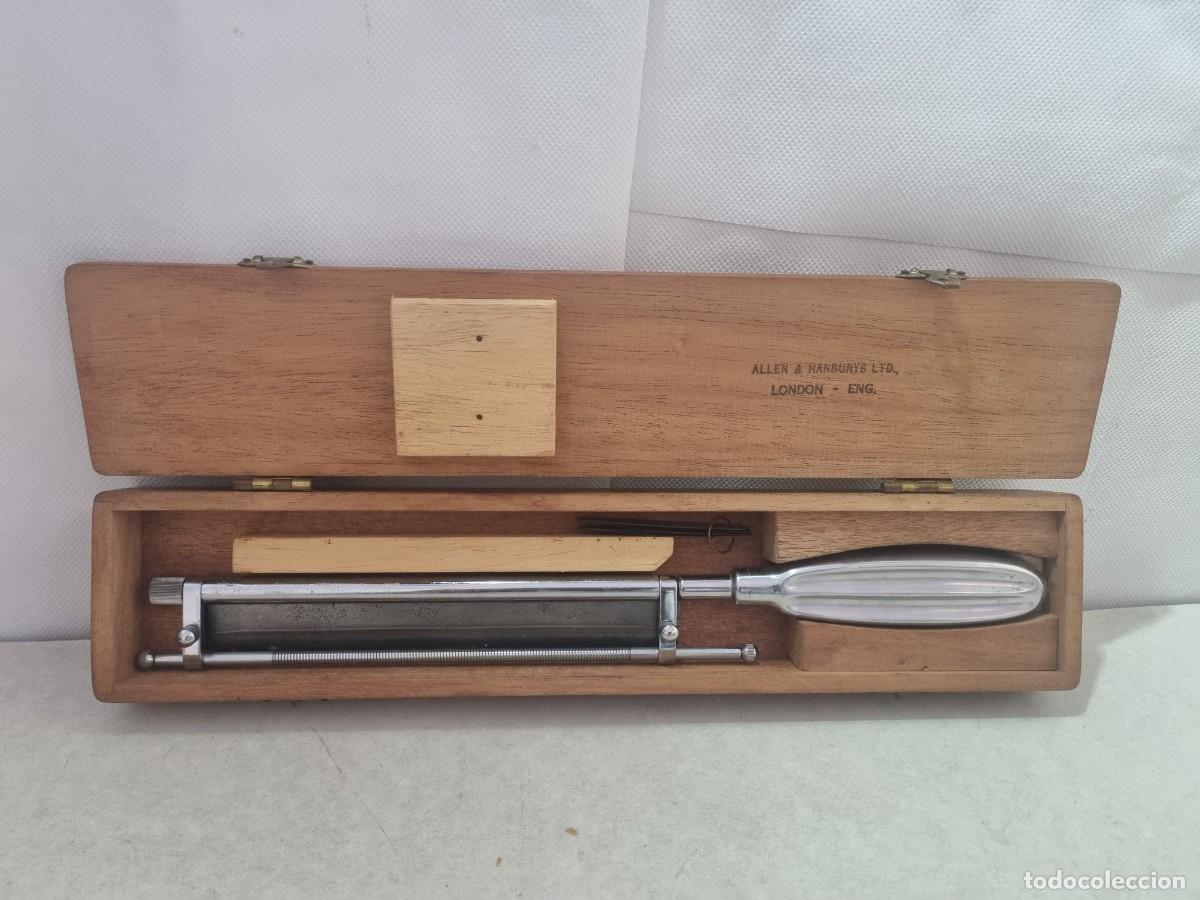 Vintage: Instrumentos quir&uacute;rgico vitange de Allen & Hanburys LTD London-ENG