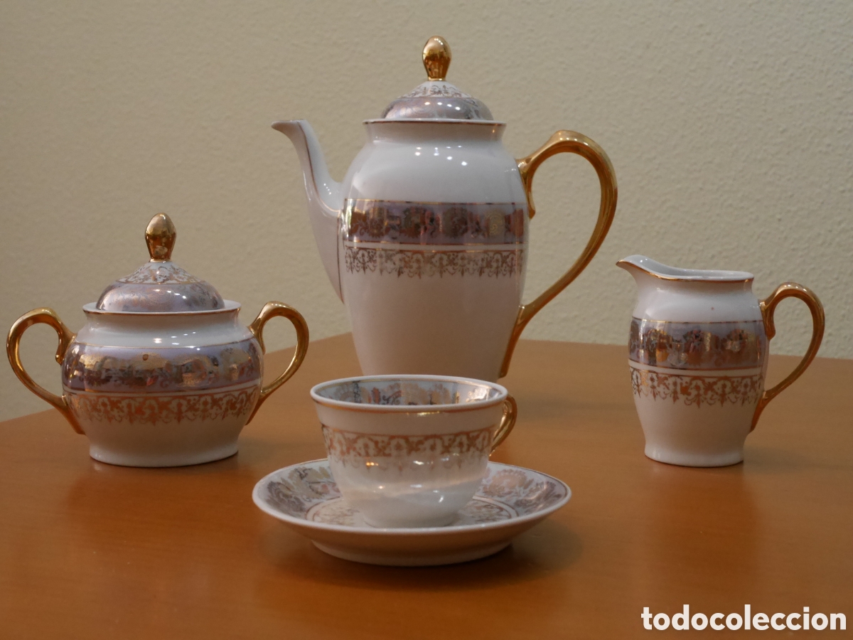 Vintage: Juego de caf&eacute; vintage