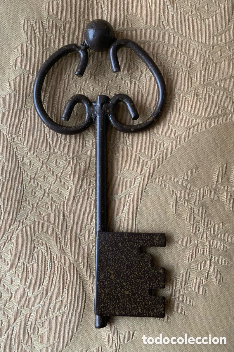 Vintage: LLAVE DE FORJA PARA DECORACION - Foto 2