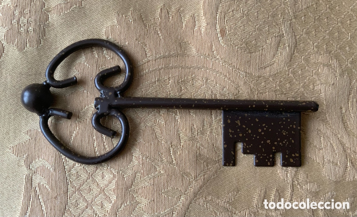 Vintage: LLAVE DE FORJA PARA DECORACION - Foto 7