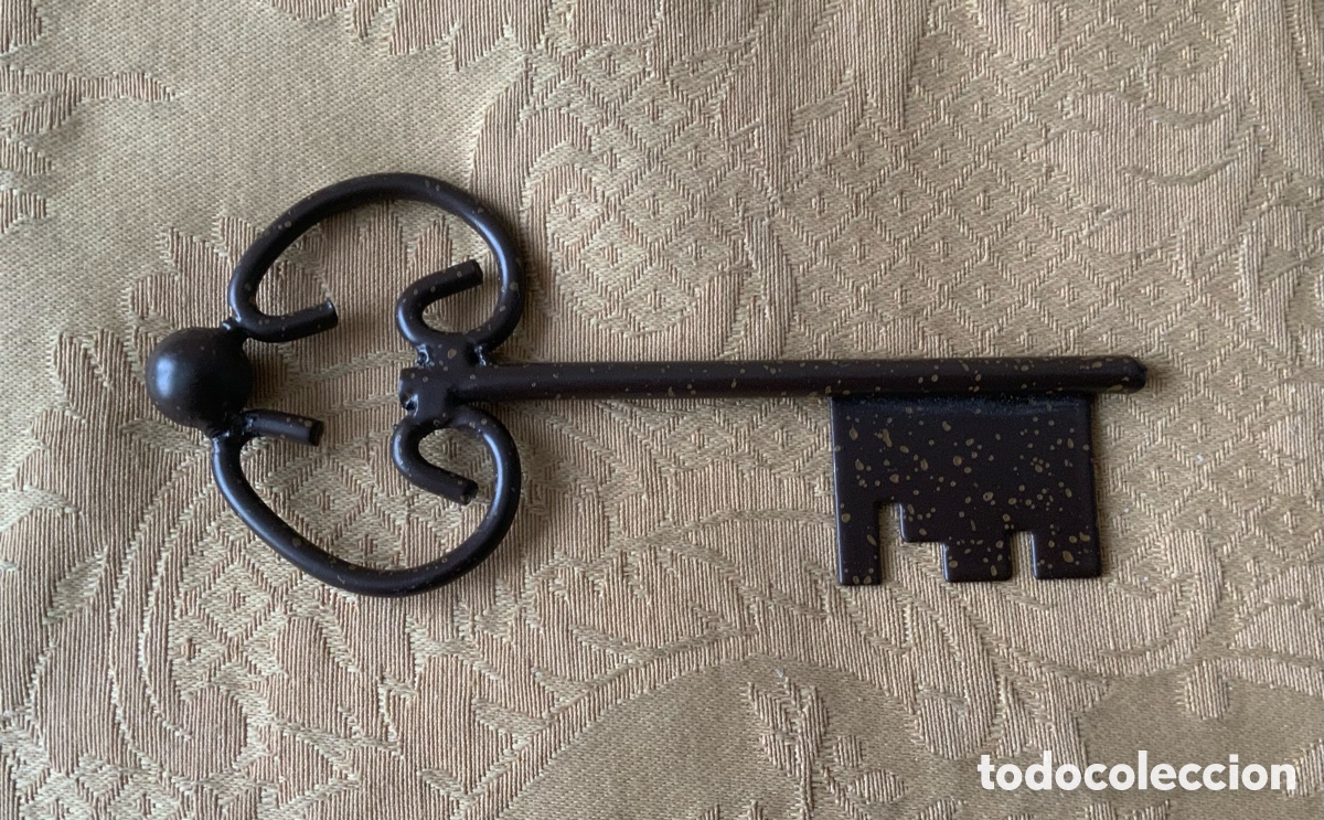 Vintage: LLAVE DE FORJA PARA DECORACION - Foto 1
