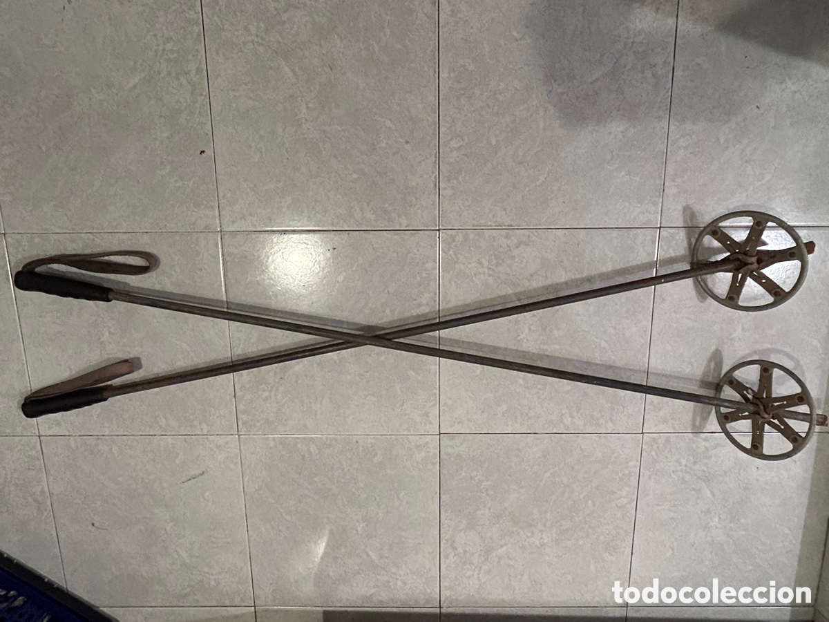 Vintage: Bastones ski antiguos