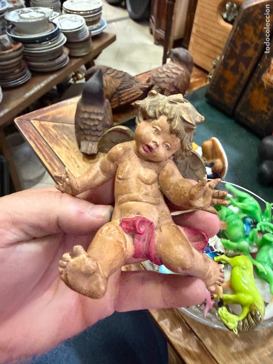 Vintage: ANGEL QUERUBIN DE PASTA - MEDIDA 10,5 CM