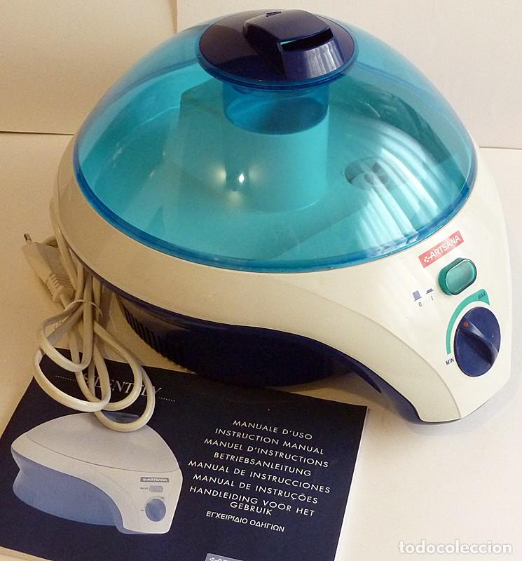 Vintage: HUMIDIFICADOR DE ULTRASONIDOS ARTSANA (ITALIA) - FACIL MANEJO - COMO NUEVO