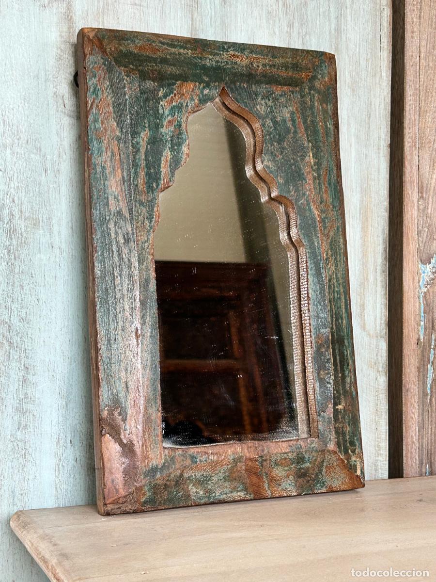 Vintage: Espejo antiguo de India