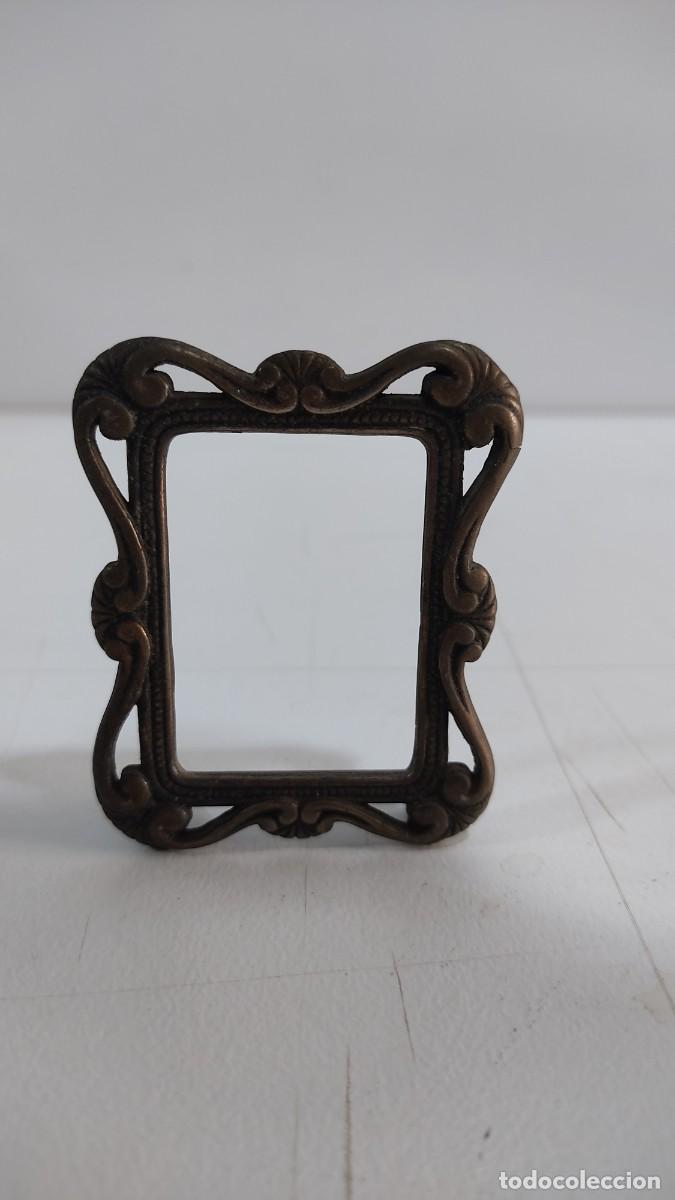 Vintage: 1061 PORTA RETRATOS DE SOBREMESA DE LATON, A&Ntilde;OS 70, USADO