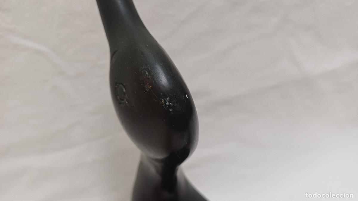 Vintage: FIGURA DE PATO EN BRONCE/LATON HECHO EN COREA - Foto 3