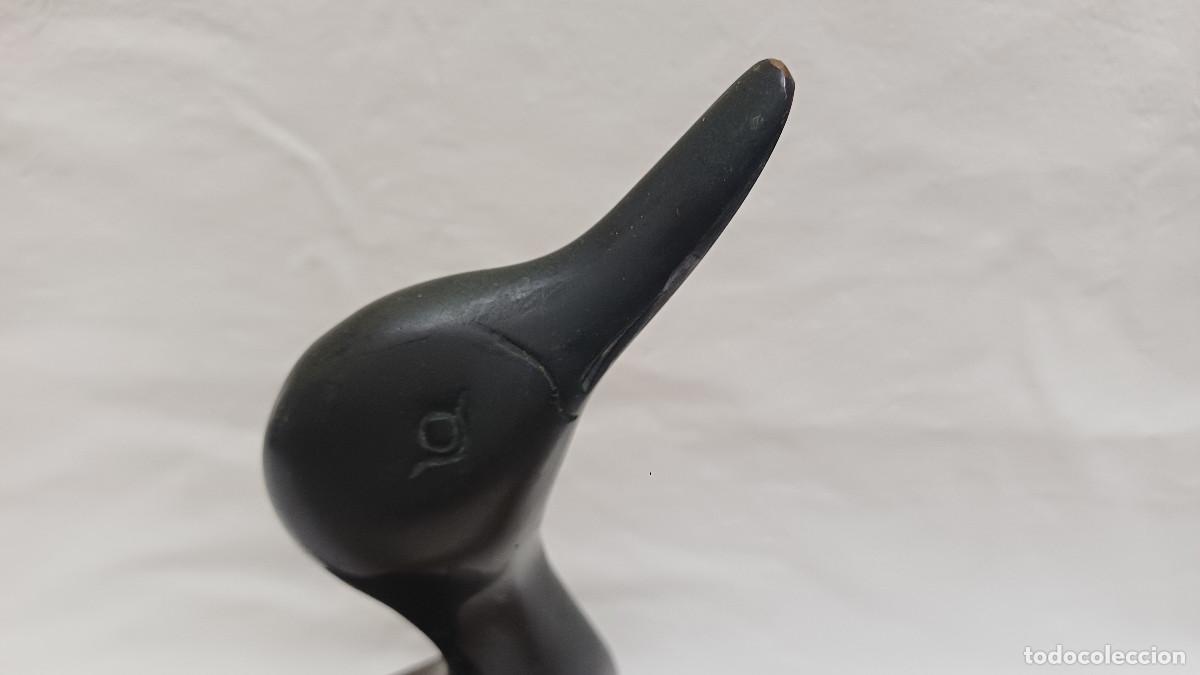 Vintage: FIGURA DE PATO EN BRONCE/LATON HECHO EN COREA - Foto 5