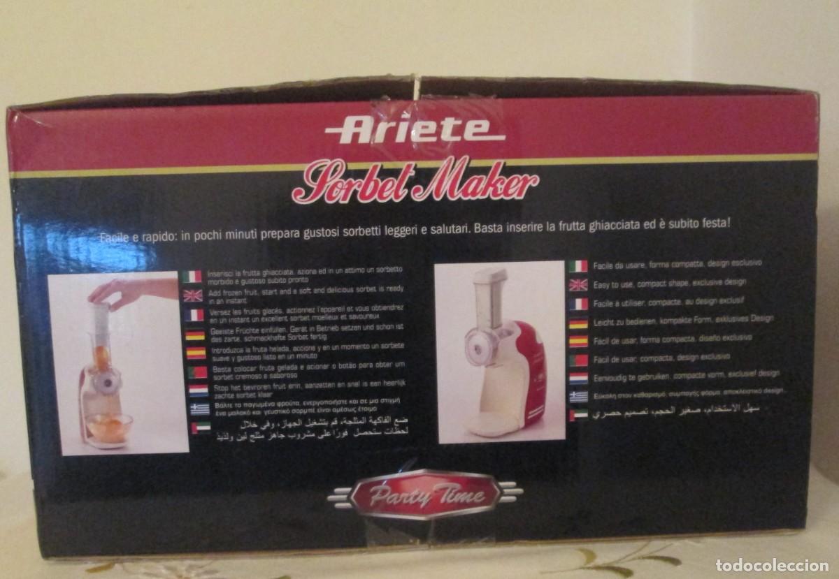 Vintage: Sorbetera: Ariete, Sorbet Maker Party Time - Foto 3
