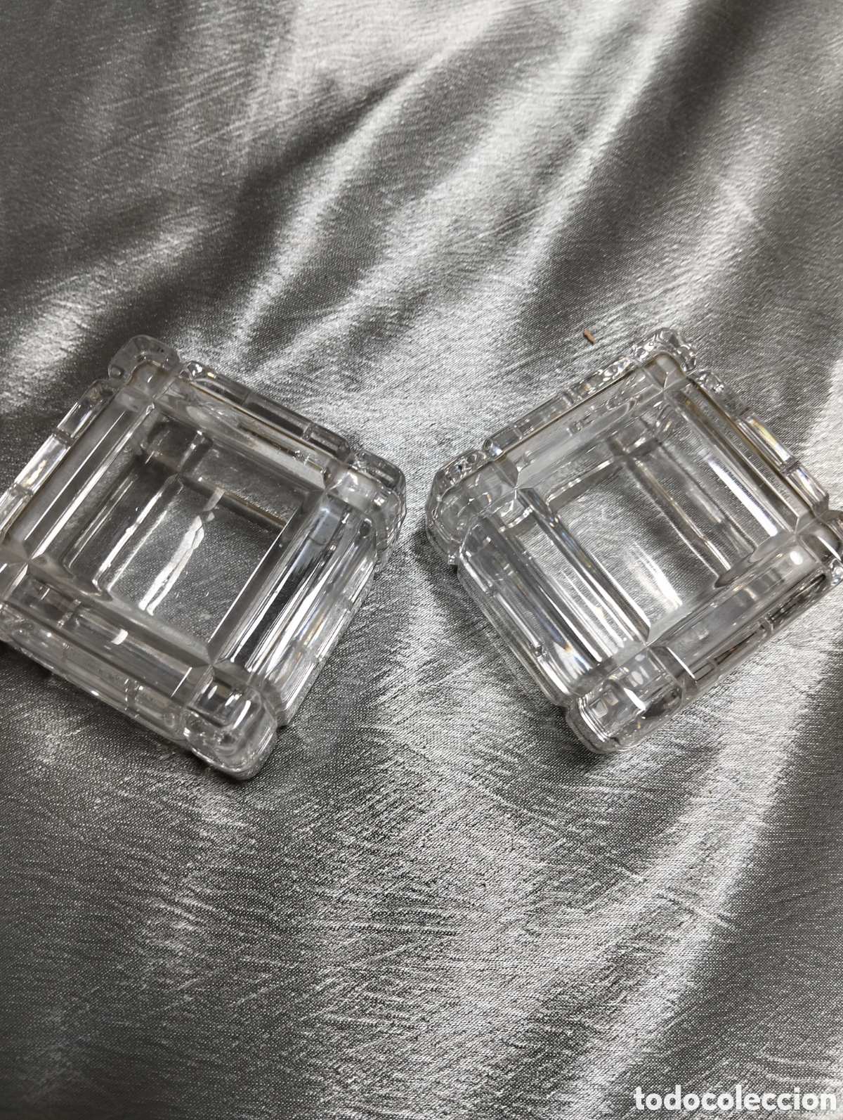 Vintage: joyero de cristal antiguo