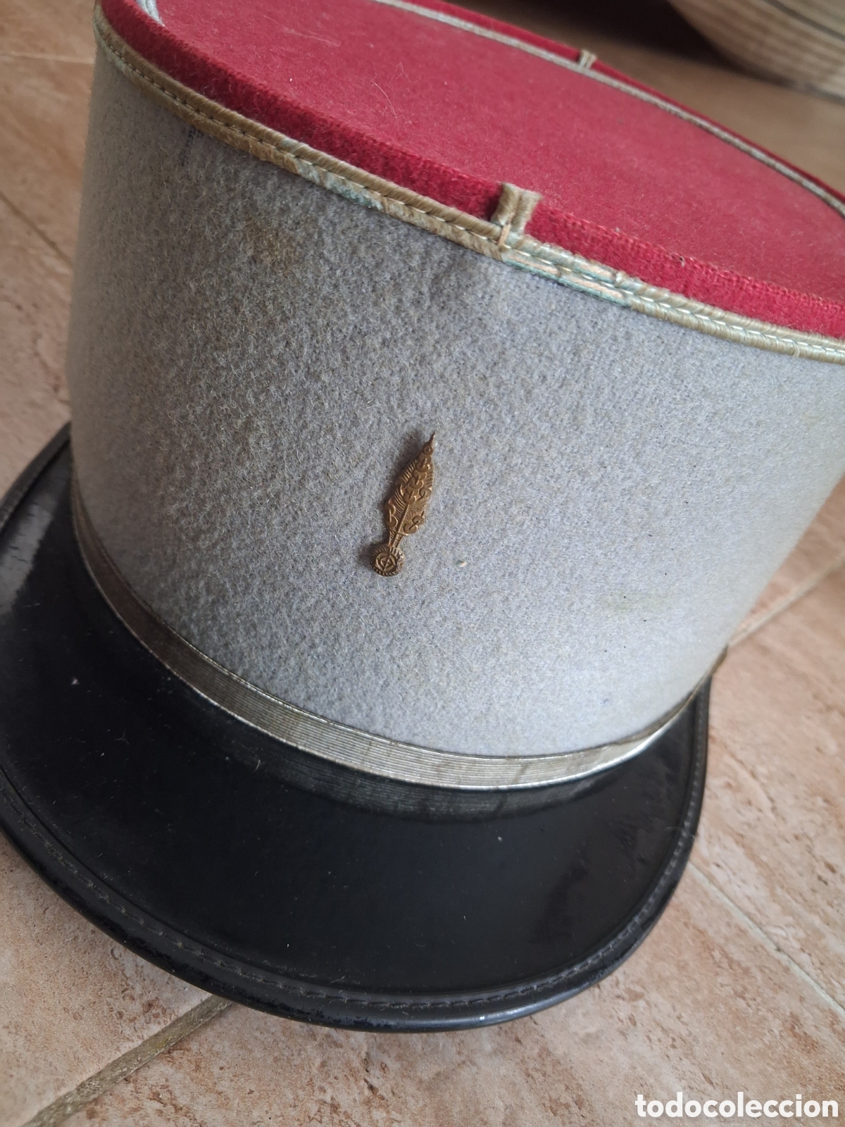 Vintage: Gorra Legi&oacute;n Francesa Oficial -Kepi - Foto 2