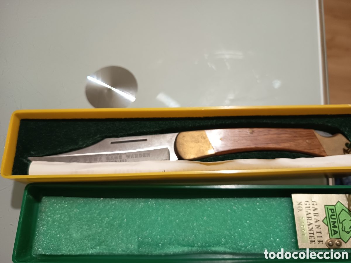 Vintage: Navaja puma modelo game warden