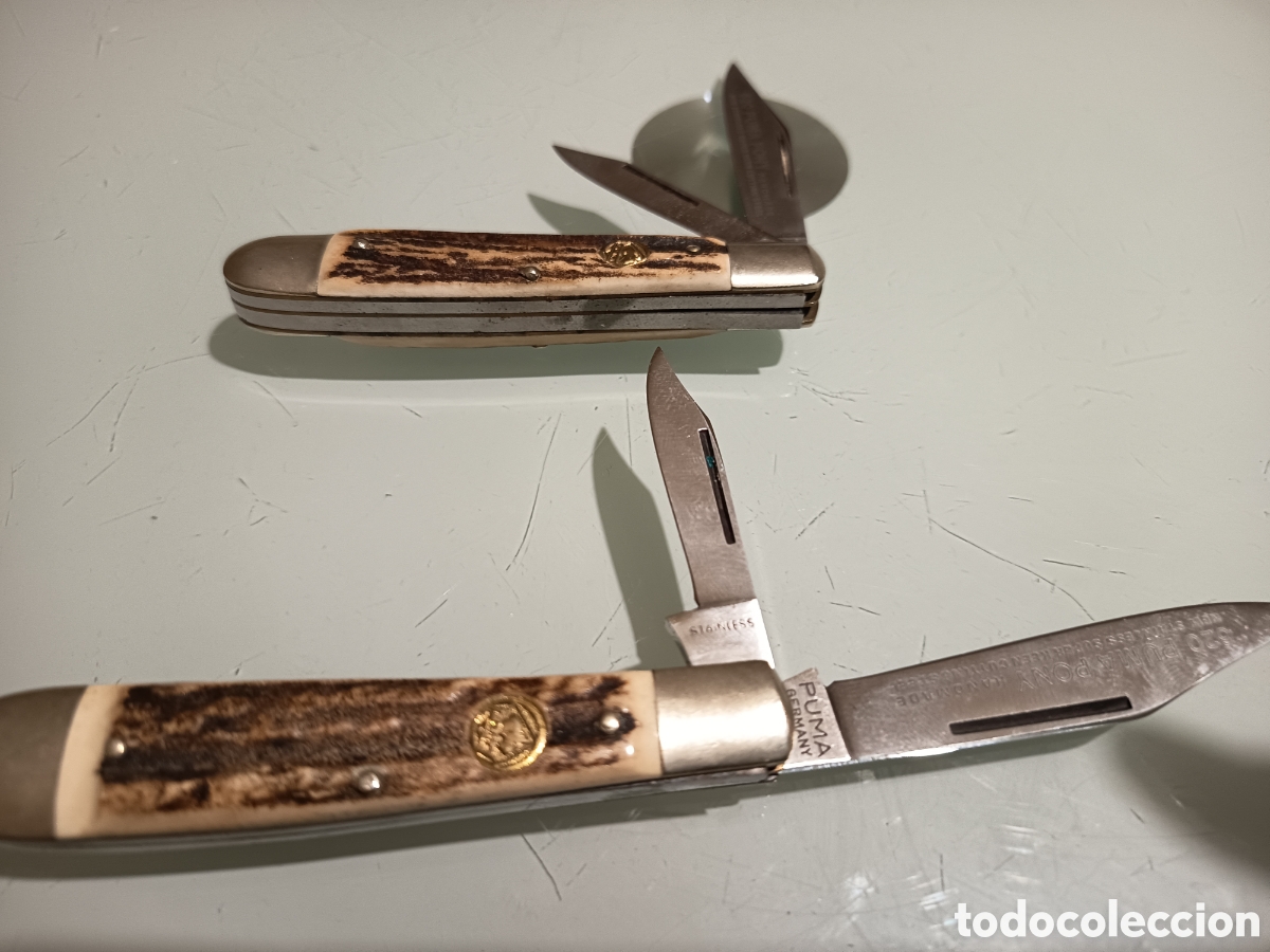 Vintage: Navaja antigua puma pony