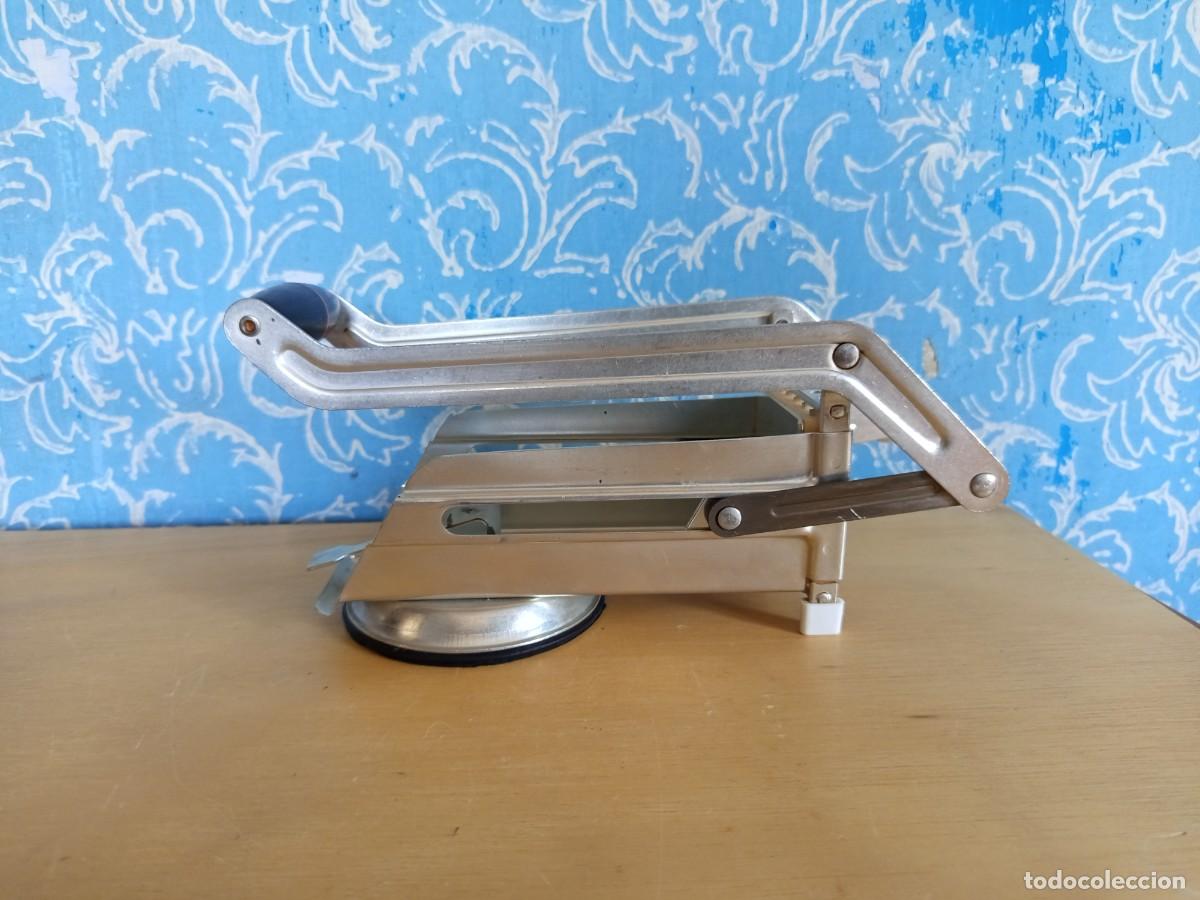 Vintage: Cortador de patatas manual de metal, rebanador de patatas.Vintage