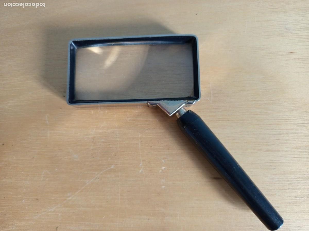 Vintage: Lupa cuadrada para lectura vintage