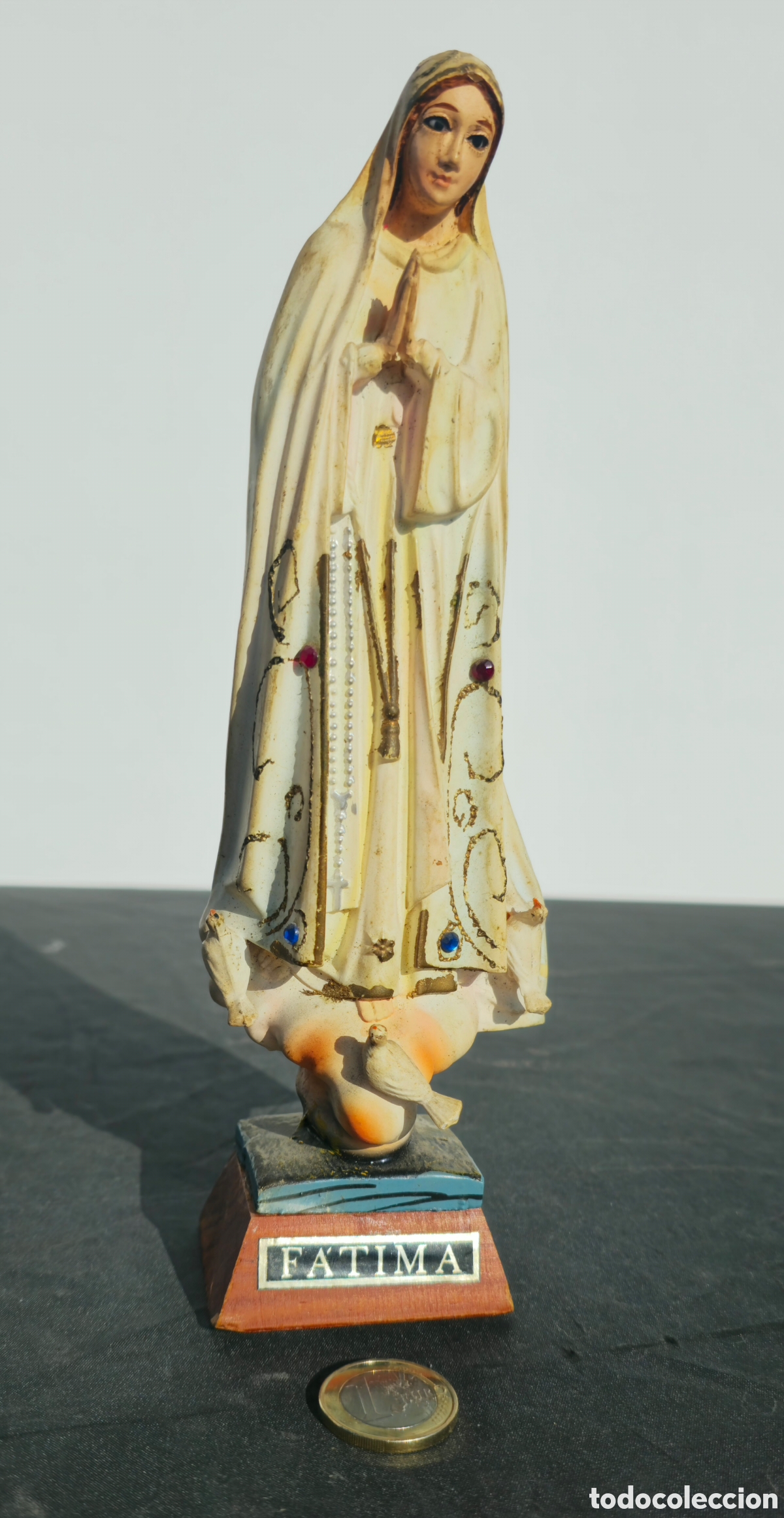 Vintage: Virgen de F&aacute;tima A&ntilde;os 70