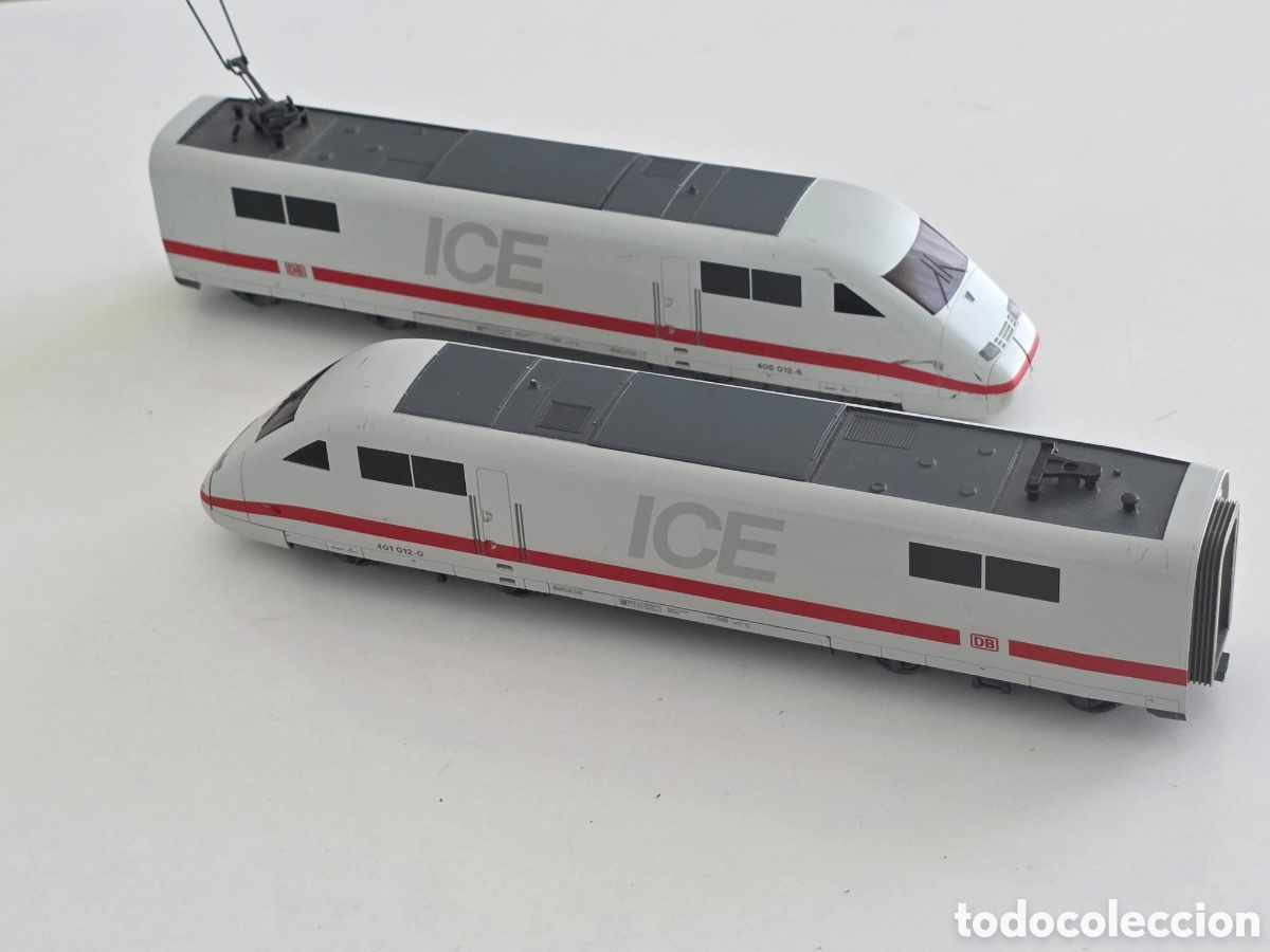 Vintage: tren ice roco ho db locomotora + dummy 401 405 completo